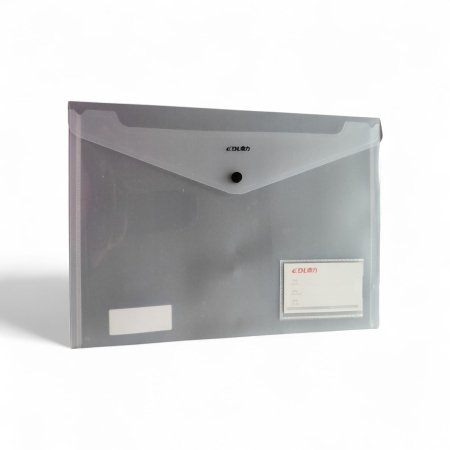 PAPETARIE - Plic din plastic A4 cu capsa 25S 13-3