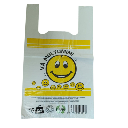 PRODUSE UZ CASNIC SI MENAJ - Pungi maieu 15kg LDPE 50buc/set (include ecotaxa 7.5lei+tva)