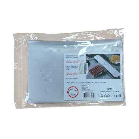 PRODUSE UZ CASNIC SI MENAJ - Pungi vidat 10 bucati, 20 cm x 30 cm  29-2