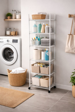 RAFTURI & ORGANIZATOARE - Raft depozitare pentru baie 4.6