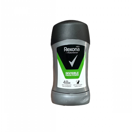 DEODORANTE SI ANTIPERSPIRANTE - REXONA MEN STICK 50ML FRESH POWER