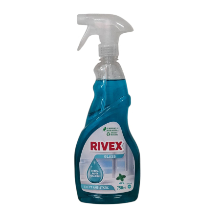 SOLUTII SUPRAFETE - RIVEX geam 750ML cu pulveriz.MENTA