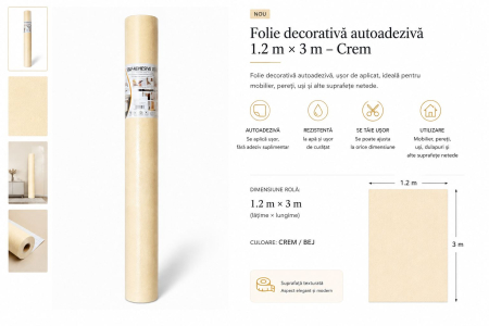 NeoSys - Rola panou decorativ (1.2mx3m) autoadeziv 26M 47-10