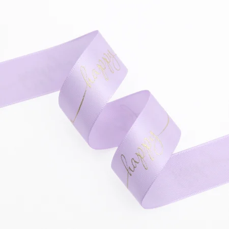 TEXTILE - Rola satin 2.5 cm, 100 m/ rola 24D 24.57