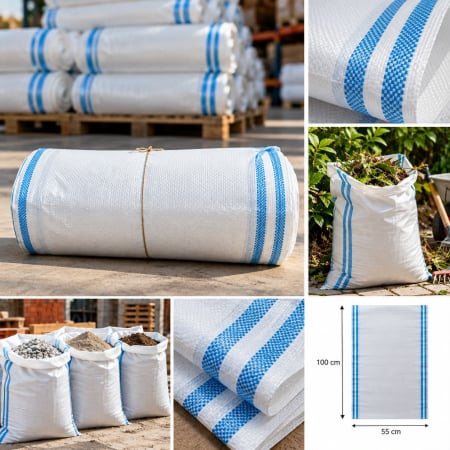 Import - Sac din rafie 55 × 100 cm