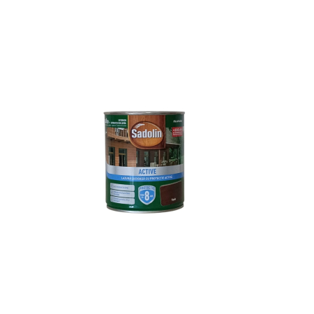 VOPSELE SI DILUANTI - SADOLIN -LAZURA LUCIOASA TEAK 0.75L