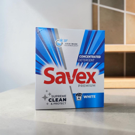 DETERGENTI - SAVEX AUT.320G WHITE