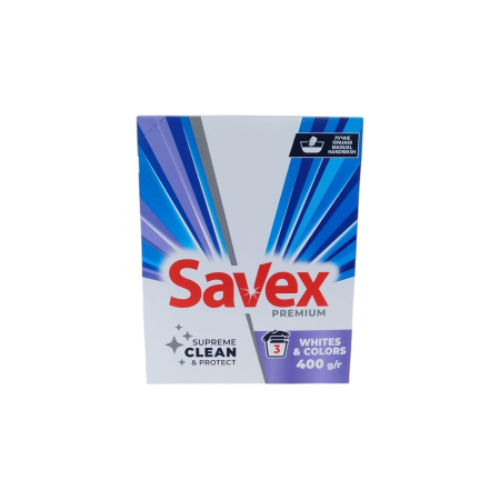 CURATENIE SI INTRETINEREA CASEI - SAVEX MAN.400G WHITE/COLORS