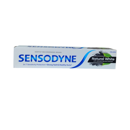 IGIENA ORALA - SENSODYNE 75ML NATURAL WHITE CHARCOAL