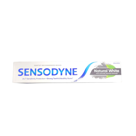 IGIENA ORALA - SENSODYNE 75ML NATURAL WHITE CHARCOAL