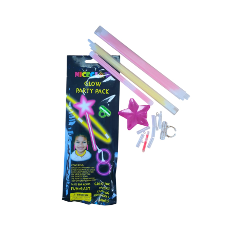 ARTICOLE ANIVERSARE - Set 10 accesorii de petrecere  fluorescente 25N 8-2