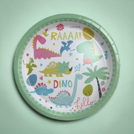 NeoSys - Set 10 farfurii din carton 26I 1-16