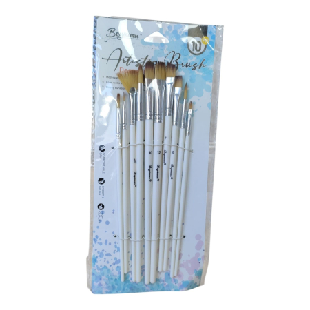 PAPETARIE - Set 10 pensule pentru pictura 26M7-16