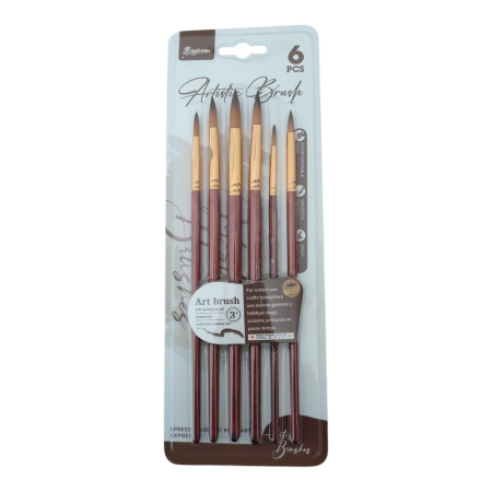 PAPETARIE - Set 6 pensule pentru pictura 26M7-17