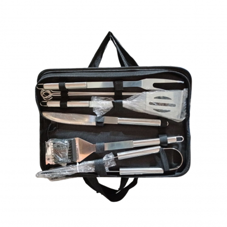 GRATARE DE GRADINA - Set 9 accesorii pentru gratar 19.9