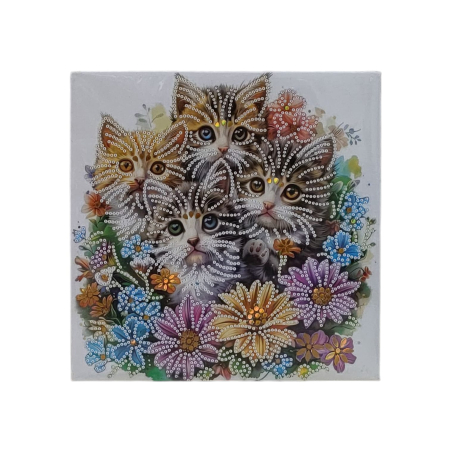 NeoSysApi - Set de broderie 5D, 20*20cm 25M 14-25