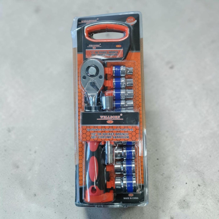 SCULE,UNELTE - Set de Chei Tubulare+Clichet 1/2 12pcs 26A 43-47