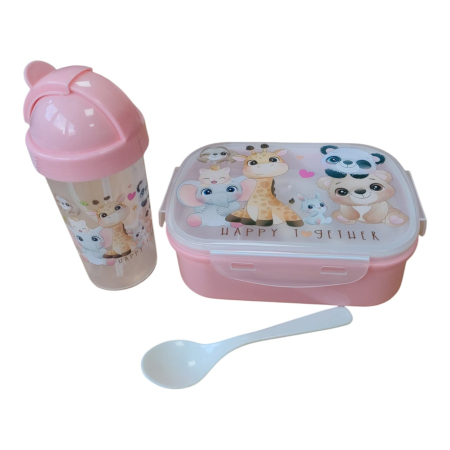 ARTICOLE BUCATARIE - Set Lunch Box Copii cu Sticla de Apa 26M 27-17