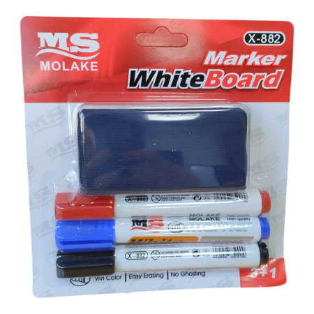 PAPETARIE - Set markere pentru tabla alba si burete X-882-3 26M 5-9