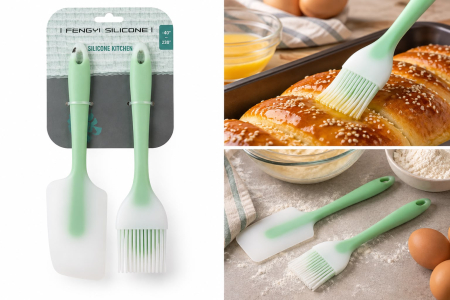 ARTICOLE BUCATARIE - Set pensula si paleta silicon 26M 24-3