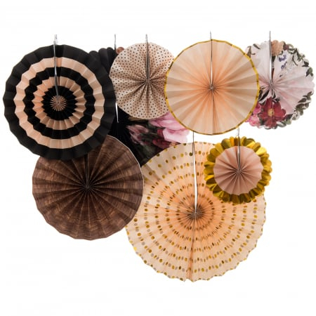 JUCARII SI ACCESORII PETRECERE - SET ROZETE 208.17.3 (8rozete)