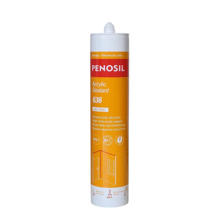 CHIMICALE - SILICON ALB 280ml PENOSIL(ACRYLIC)