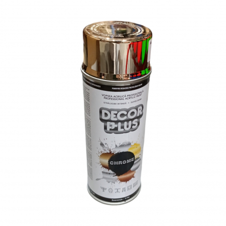 CHIMICALE - SPRAY DECOR-PLUS efect chrom auriu