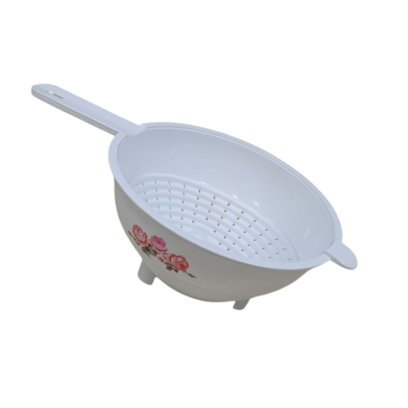 CUTII ALIMENTE, COSURI - STRECURATOARE COADA PP TRANDAFIRI  PLAST