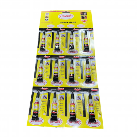PAPETARIE - SUPER GLUE LIPICIOS (12/SET)