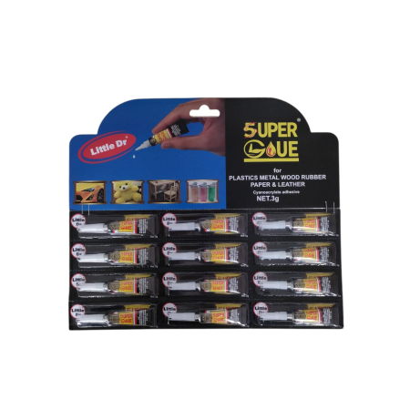 PAPETARIE - SUPER GLUE LITTLE(12/SET)