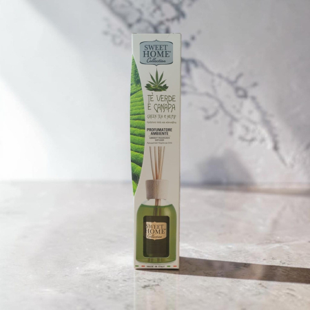 CURATENIE SI INTRETINEREA CASEI - SWEET HOME ODORIZANT CAMERA100ml  CEAI VERDE