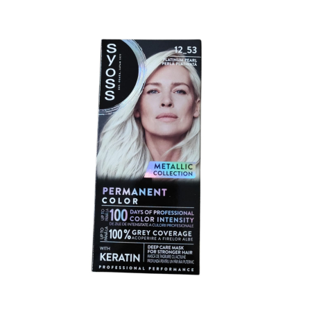 VOPSEA PAR, TRATAMENTE,FIXATIVE - SYOSS NR 12.53 PLATINUM PEARL