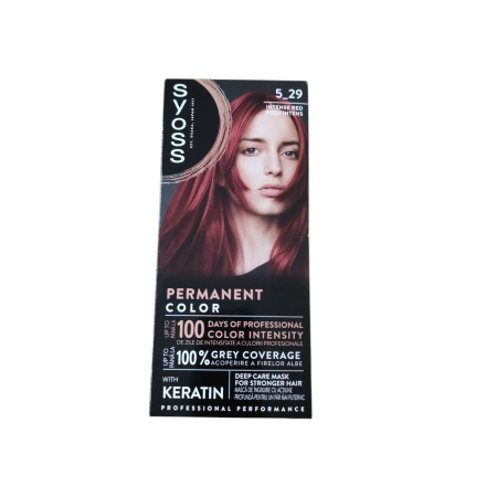 VOPSEA PAR, TRATAMENTE,FIXATIVE - SYOSS NR 5.29 INTENSE RED
