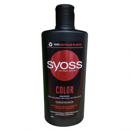 SAMPON SI BALSAM - SYOSS SAMPON 440ml color