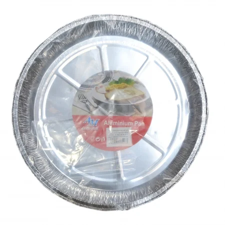 PUNGI SI FOLII ALIMENTARE - Tavite folie aluminiu, set 5pcs  M 7.4(rot 28 cm)