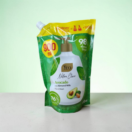 INGRIJIRE PERSONALA - TEO SAPUN LICHID 900ML avocado-rezerva