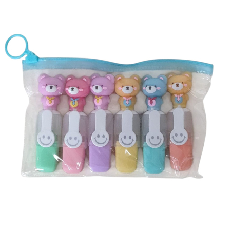 Textmarker, set 6pcs 25J  13-2 [1]