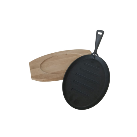 TIGAIE FONTA CU SUPORT LEMN 27X17.5CM [1]