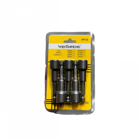 ACCESORII SCULE ELECTRICE SI CONSUMABILE - TUBULARE MAGNET SET 5PCS 10MM