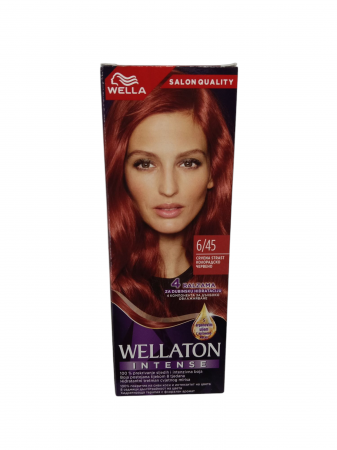 VOPSEA PAR, TRATAMENTE,FIXATIVE - WELLATON NR.6.45 ROSU PASIONAL