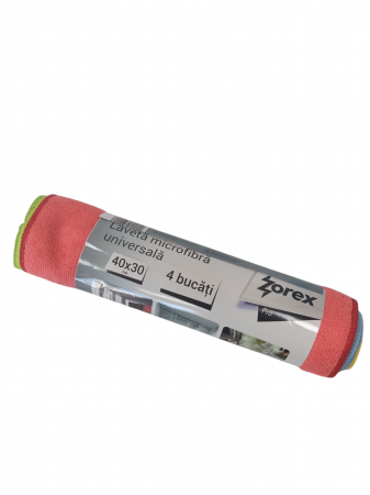 CURATENIE SI INTRETINEREA CASEI - ZOREX PRO LAVETA MICROFIBRA 4/SET
