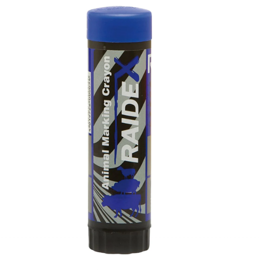 RAIDEX kék állatjelölő kréta juhokhoz, sertésekhez és borjakhoz – 60 g [4]