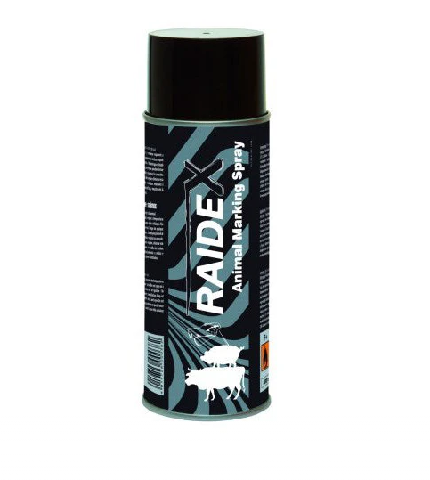 Raidex fekete állatjelölő spray szarvasmarhákhoz és sertésekhez – 400 ml [2]