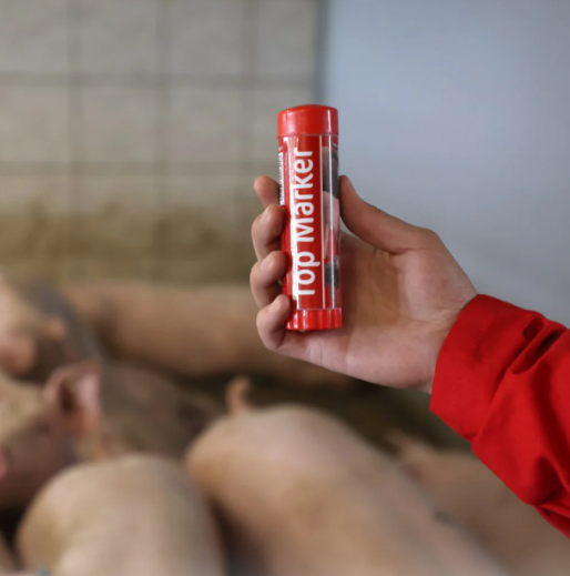 TopMarker piros állat jelölő kréta sertésekhez, juhokhoz és szarvasmarhákhoz – 60 ml [3]