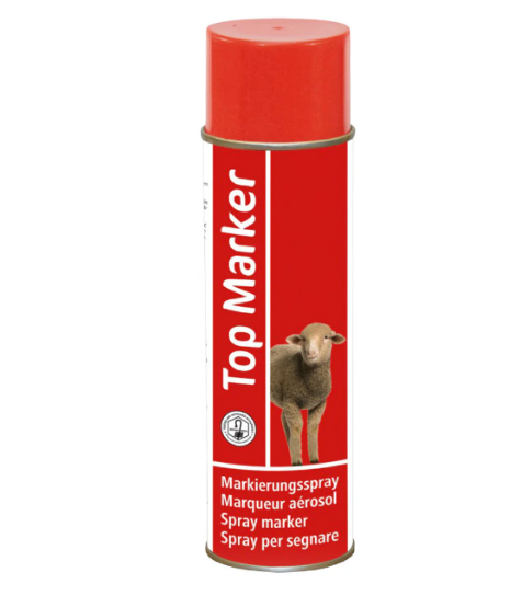 TopMarker piros állatjelölő spray juhokhoz – 500 ml [3]