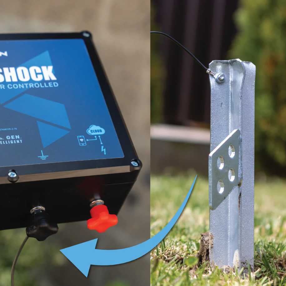 BeastShock 6. Generációs 1,8 m krokodilcsipeszes - STAS tápkábel készlet [4]