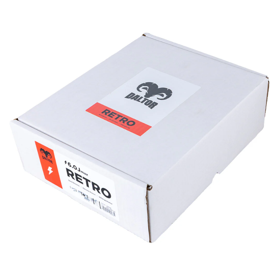 DALTOR RETRO 6J villanypásztor készülék – 12V/230V [3]