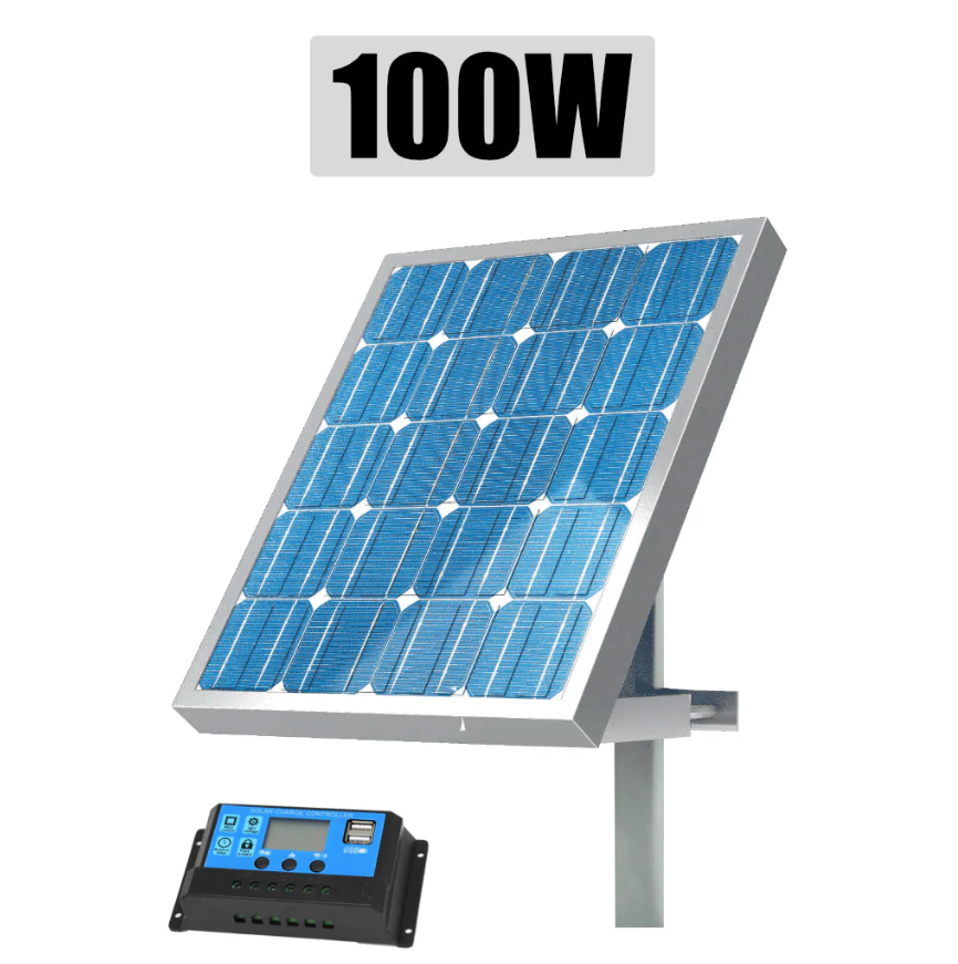 NEXON 100W napelem tartóval és szabályzóval [1]