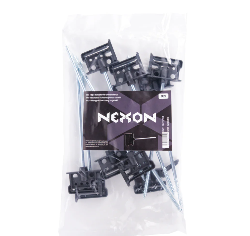 NEXON 20 cm-es távolságtartó szalag szigetelő, fa oszlopokhoz [4]
