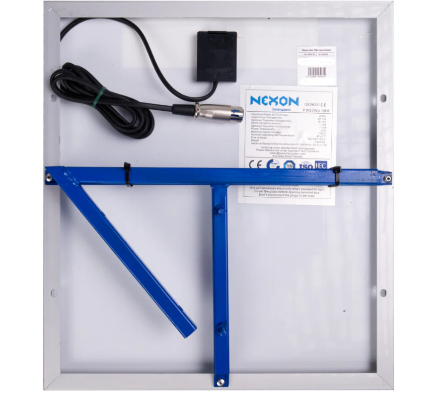 NEXON 20W napelem panel tartóval [3]